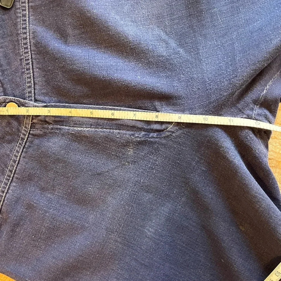 Vintage Blue Flare Jeans with Embroidery - Picture 7 of 9